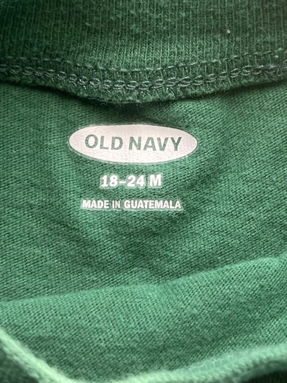 Old Navy JEEP Long Sleeve T-Shirt Camping Mountains Outdoors 18-24 Months Green